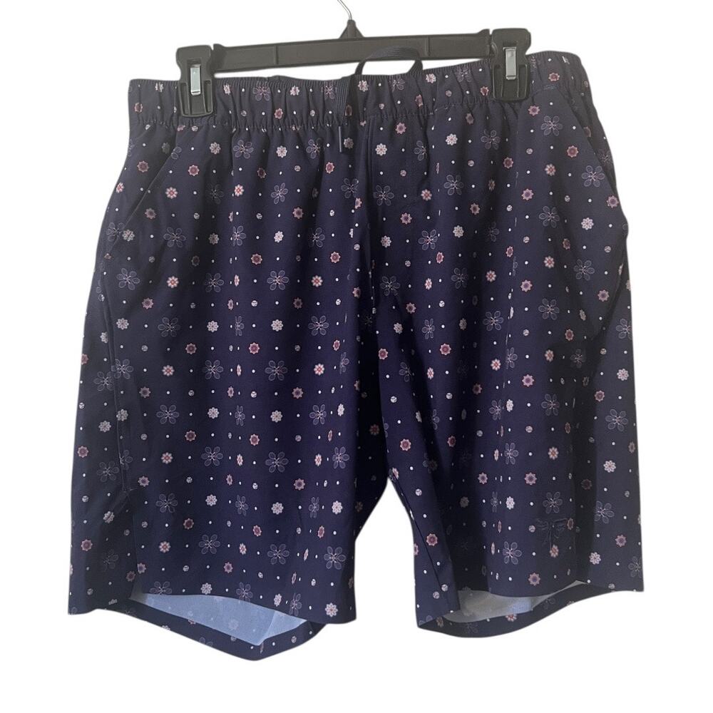 Sigrun Match v02 Peacoat Foulard Shorts Size L - Picture 2 of 9